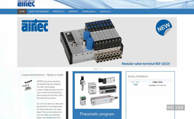 Airtec website global