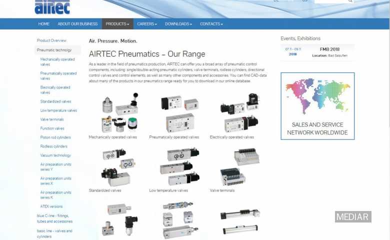 Airtec website global