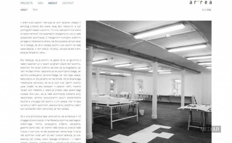 Architecture company website