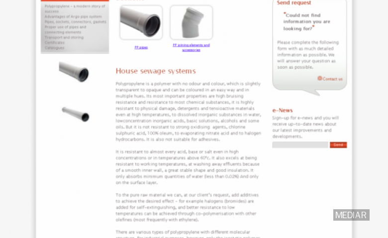 Company in the field of polymer piping systems