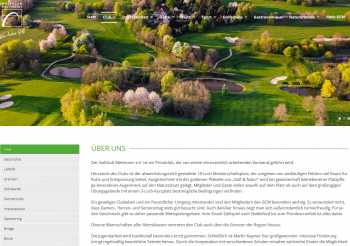 Custom development for golfclub