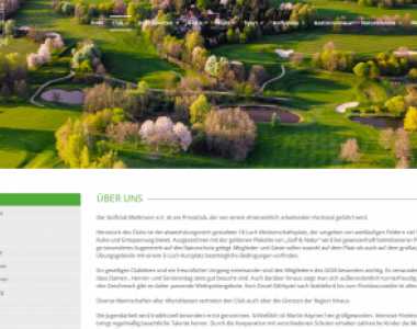 Custom development for golfclub