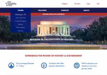 Educational tours website 2023