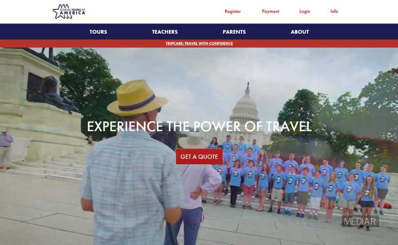 Educational tours website 2023