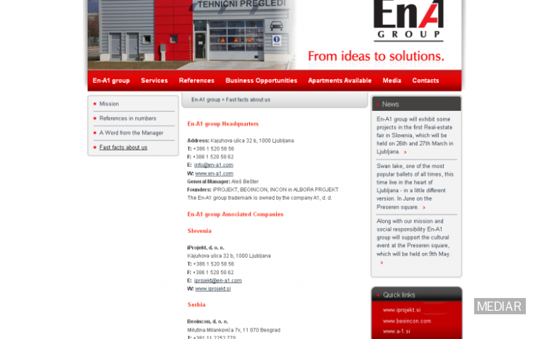 En a1 real estate development management sales and