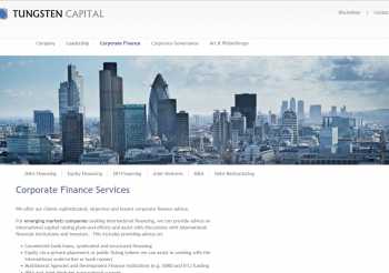 Financial advisors website upgrade and development