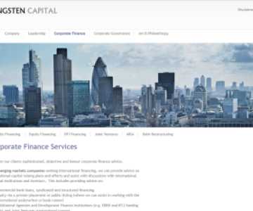 Financial advisors website upgrade and development