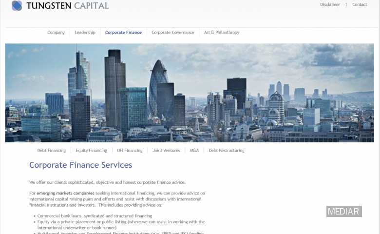 Financial advisors website upgrade and development