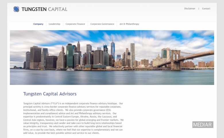 Financial advisors website upgrade and development