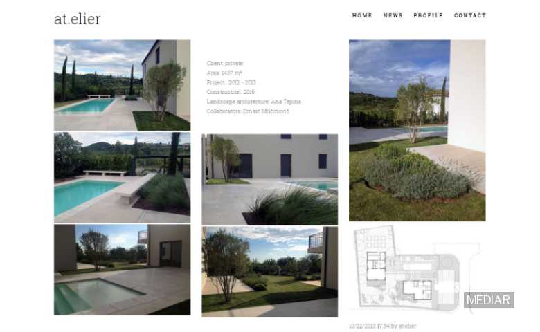 Landscape architecture website